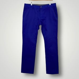 Classic Men's Navy Blue Chino Pants